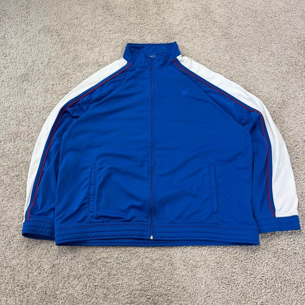Starter Men's Blue and Navy Jacket